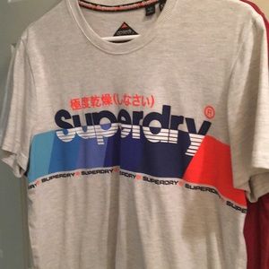4 men’s XL superdry t-shirts